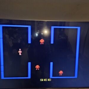 Berzerk Atari 2600 CX2650 Vintage 1982 Video Game Cartridge Tested Works